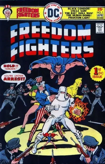 دانلود کمیک Freedom Fighters Vol. 1 #1 – 15 (1976-1978)