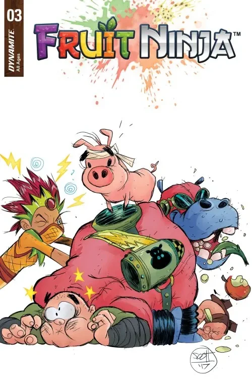 دانلود کمیک Fruit Ninja #3 (2017)