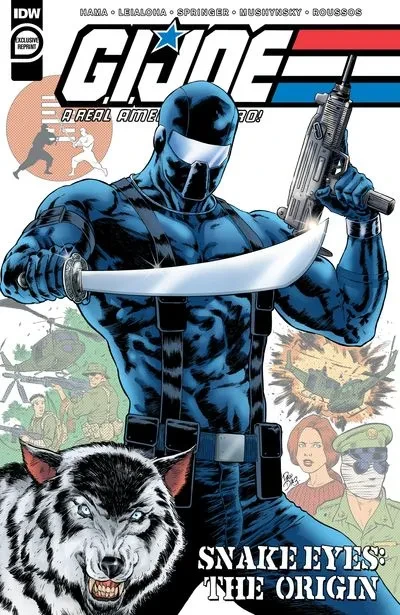 دانلود کمیک G.I. Joe – A Real American Hero – Snake Eyes – The Origin (2020)