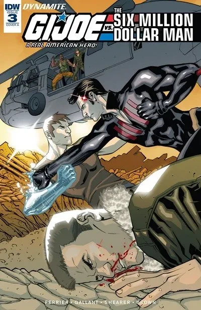 دانلود کمیک G.I. Joe A Real American Hero vs. The Six Million Dollar Man #3 (2018)