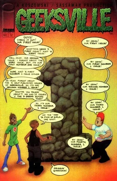 دانلود کمیک Geeksville Vol. 2 #0 – 4 (2000)