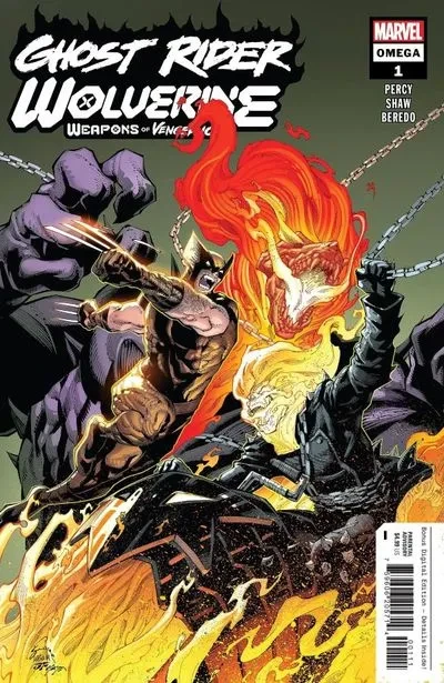 دانلود کمیک Ghost Rider – Wolverine – Weapons of Vengeance – Omega #1 (2023)