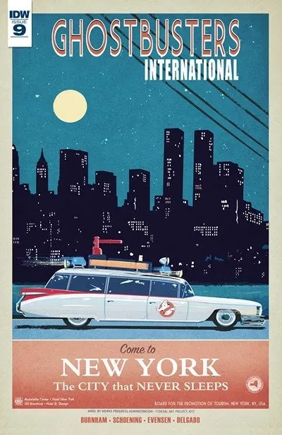 دانلود کمیک Ghostbusters International #9 (2016)
