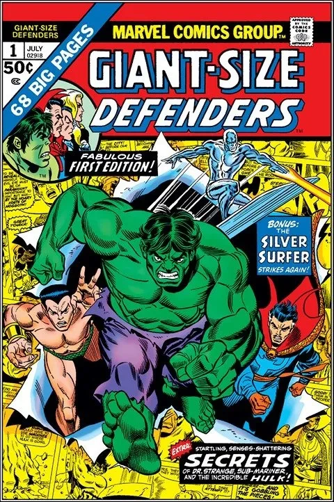 دانلود کمیک Giant-Size Defenders #1 – 4 (1974-1975)