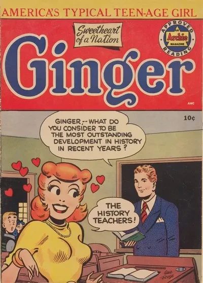 دانلود کمیک Ginger #1 – 10 (1951-1954)