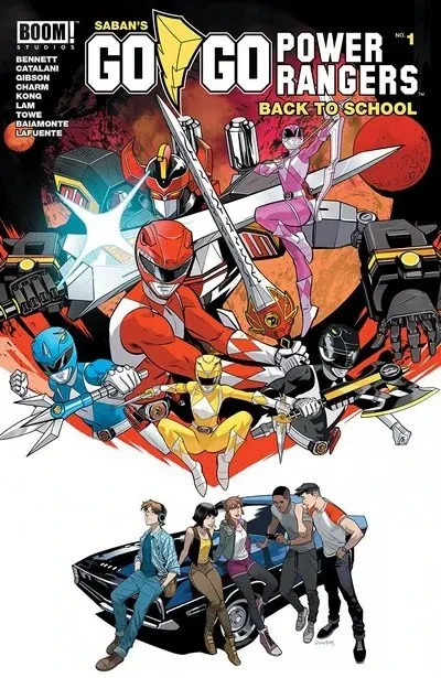 دانلود کمیک Go Go Power Rangers – Back To School (2018)