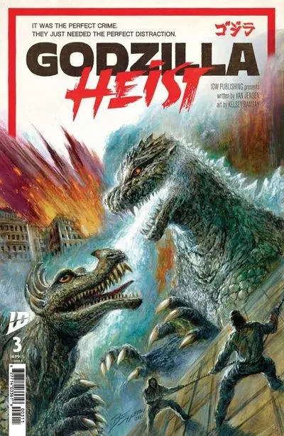 دانلود کمیک Godzilla – Heist #3 (2025)