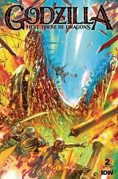 دانلود کمیک Godzilla – Here There Be Dragons #2 (2023)