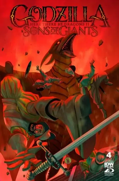 دانلود کمیک Godzilla – Here There Be Dragons II – Sons of Giants #4 (2024)