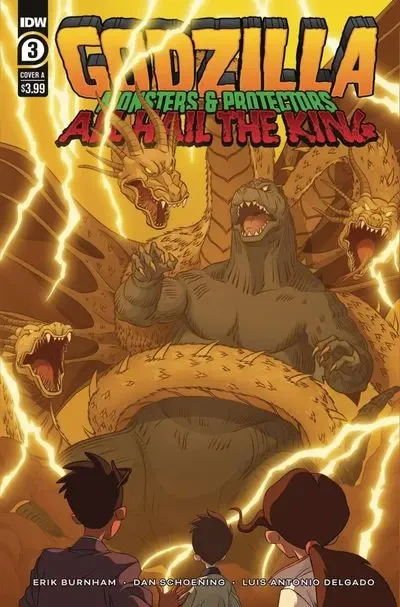 دانلود کمیک Godzilla – Monsters and Protectors – All Hail the King #3 (2022)