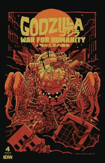 دانلود کمیک Godzilla – War for Humanity #4 (2024)