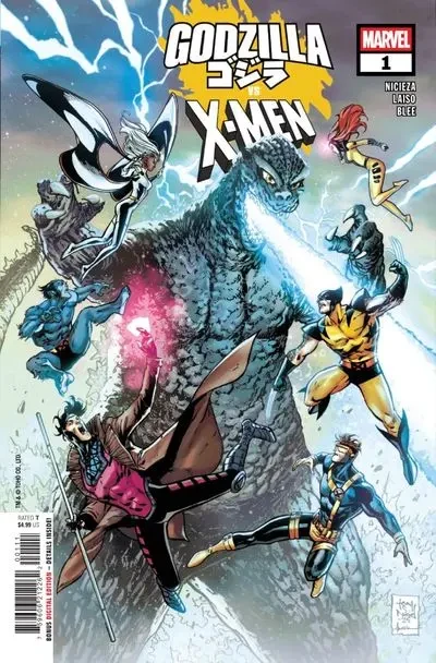 دانلود کمیک Godzilla vs. X-Men #1 (2025)