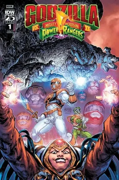 دانلود کمیک Godzilla vs. the Mighty Morphin Power Rangers II #1 (2024)