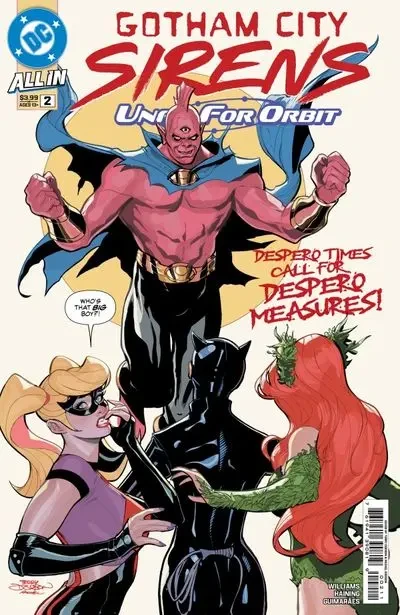 دانلود کمیک Gotham City Sirens – Unfit for Orbit #2 (2025)