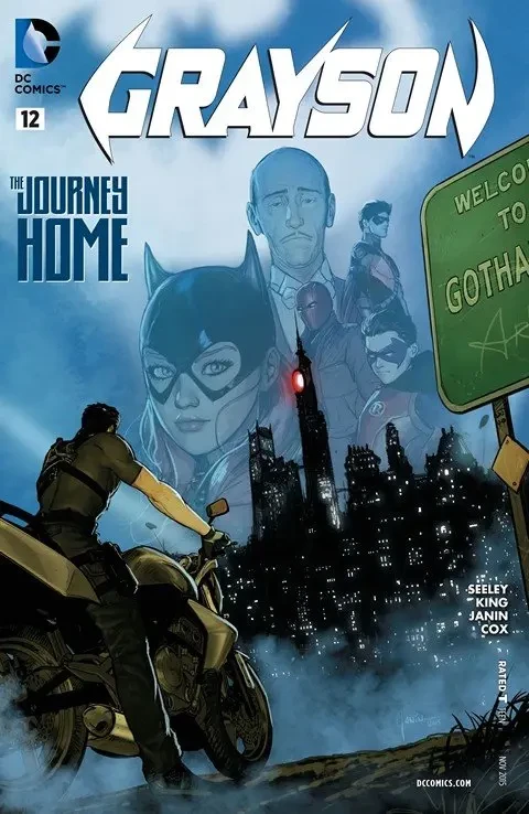 دانلود کمیک Grayson #12 (2015)