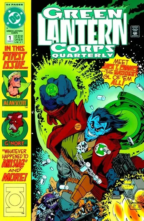 دانلود کمیک Green Lantern Corps Quarterly #1 – 8 (1992-1994)