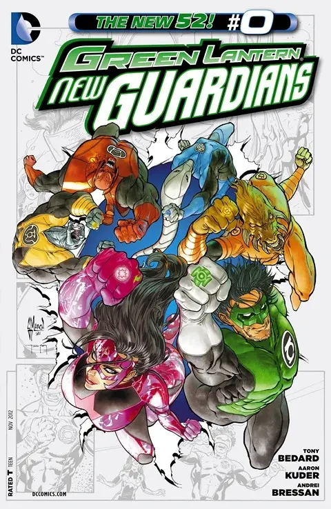 دانلود کمیک Green Lantern – New Guardians #0 – 37 + Annual (2012-2015)