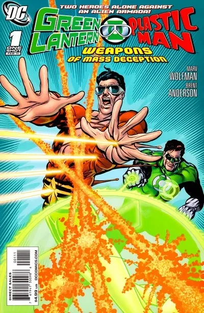 دانلود کمیک Green Lantern-Plastic Man – Weapons of Mass Deception #1 (2011)