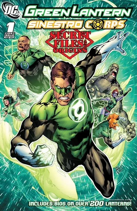 دانلود کمیک Green Lantern-Sinestro Corps – Secret Files and Origins #1 (2007)