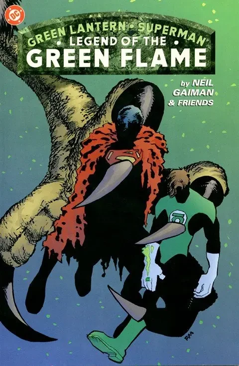 دانلود کمیک Green Lantern Superman – Legend of the Green Flame (2000)