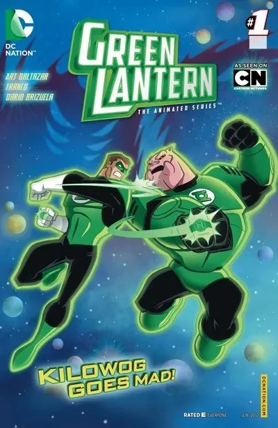 دانلود کمیک Green Lantern – The Animated Series #0 – 14 (2012-2013)