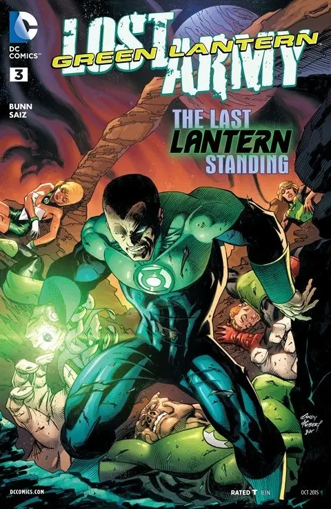 دانلود کمیک Green Lantern The Lost Army #3 (2015)