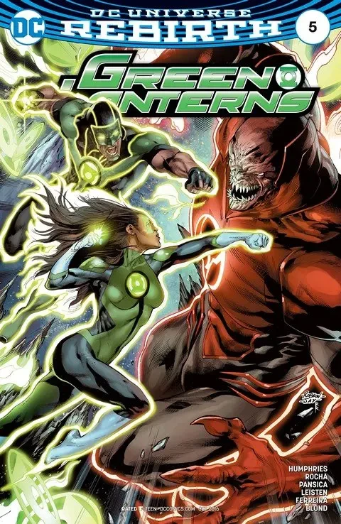 دانلود کمیک Green Lanterns #5 (2016)