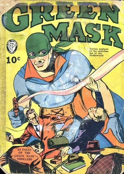 دانلود کمیک Green Mask Vol. 1 – 2 (1940-1946)