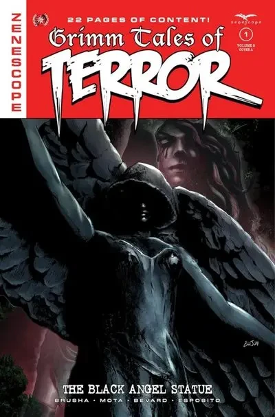 دانلود کمیک Grimm Tales of Terror #1 – The Black Angel Statue (2025)