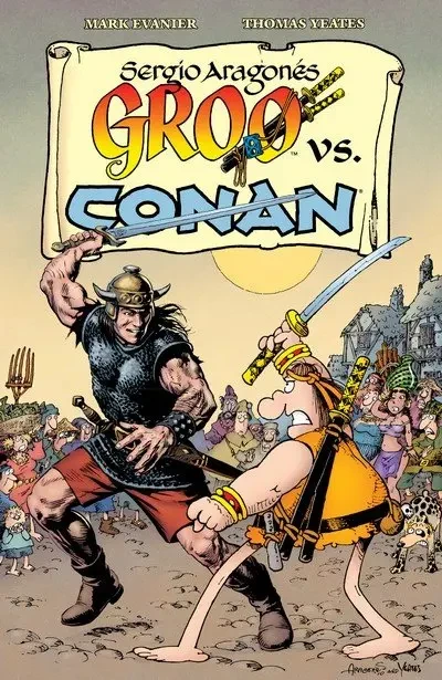 دانلود کمیک Groo vs. Conan (2015)