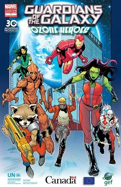 دانلود کمیک Guardians of the Galaxy – Ozone Heroes #1 (2017)
