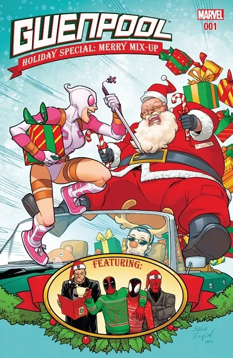 دانلود کمیک Gwenpool Holiday Special – Merry Mix-Up #1 (2016)