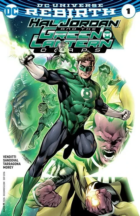 دانلود کمیک Hal Jordan and the Green Lantern Corps #1