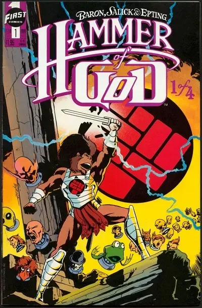 دانلود کمیک Hammer of God #1 – 4 (1990)