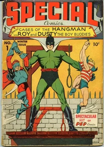 دانلود کمیک Hangman Comics #1 – 8 (1941-1943)