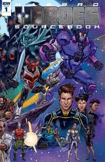 دانلود کمیک Hasbro Heroes Sourcebook #1 (2017)