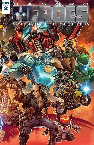 دانلود کمیک Hasbro Heroes Sourcebook #2 (2017)