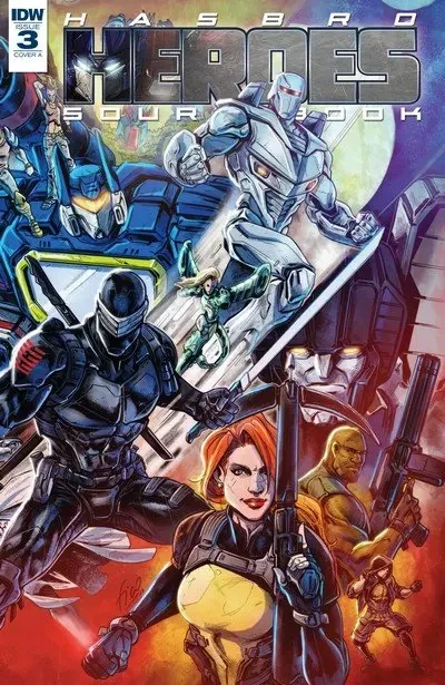 دانلود کمیک Hasbro Heroes Sourcebook #3 (2017)