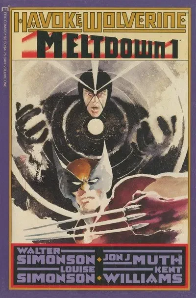 دانلود کمیک Havok and Wolverine – Meltdown #1 – 4 (1988)