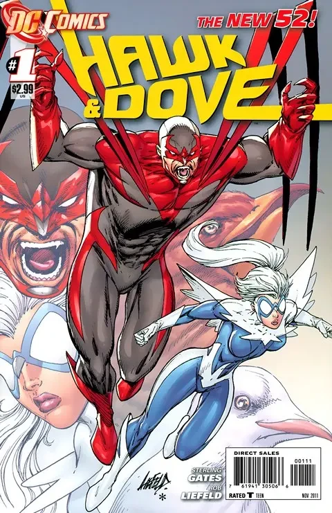 دانلود کمیک Hawk and Dove #1 – 8 (2011-2012)