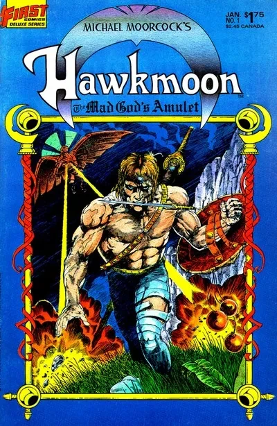 دانلود کمیک Hawkmoon – The Mad God’s Amulet #1 – 4 (1987)