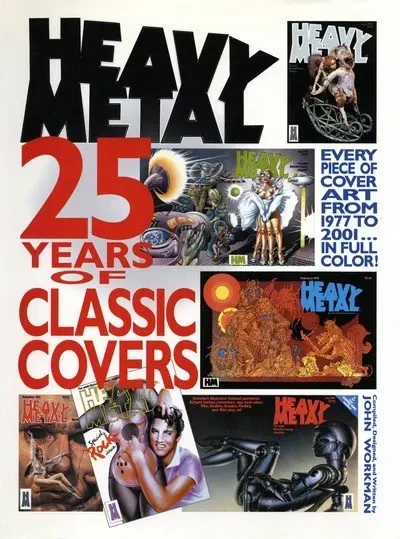 دانلود کمیک Heavy Metal – 25 Years of Classic Covers (2002)