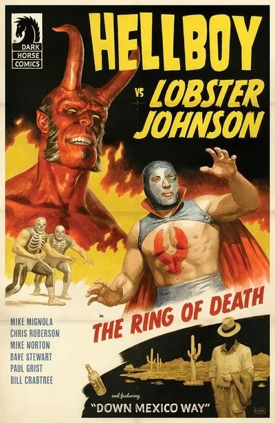 دانلود کمیک Hellboy Vs Lobster Johnson – The Ring Of Death #1 (2019)