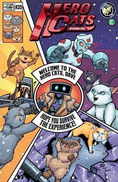 دانلود کمیک Hero Cats #20 (2017)