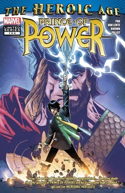 دانلود کمیک Heroic Age Prince of Power #1 – 4 (2010)