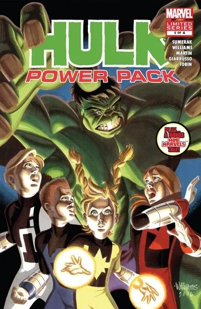 دانلود کمیک Hulk and Power Pack #1 – 4 (2007)