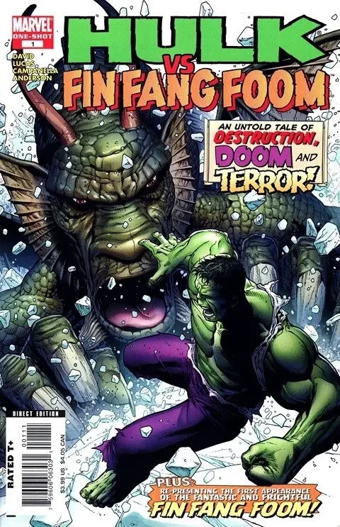 دانلود کمیک Hulk vs. Fin Fang Foom #1 (2008)