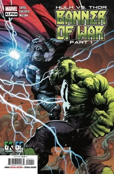 دانلود کمیک Hulk vs. Thor – Banner of War Alpha #1 (2022)