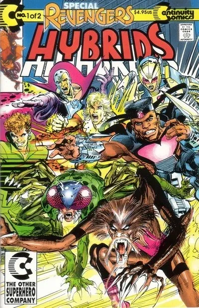 دانلود کمیک Hybrids – The Origin #1 – 5 (1992-1994)