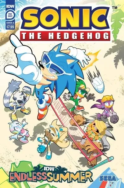 دانلود کمیک IDW Endless Summer Sonic the Hedgehog #1 (2023)